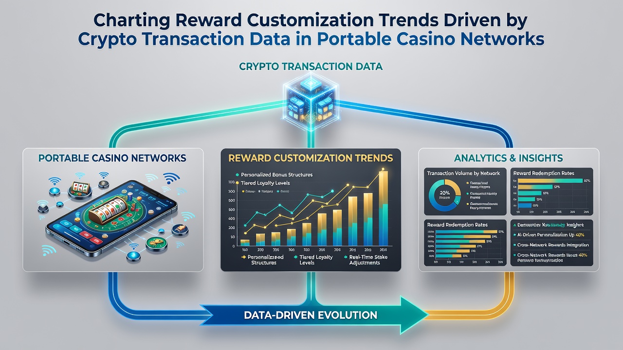 Mobile casino interface displaying personalized crypto reward offers based on transaction analytics