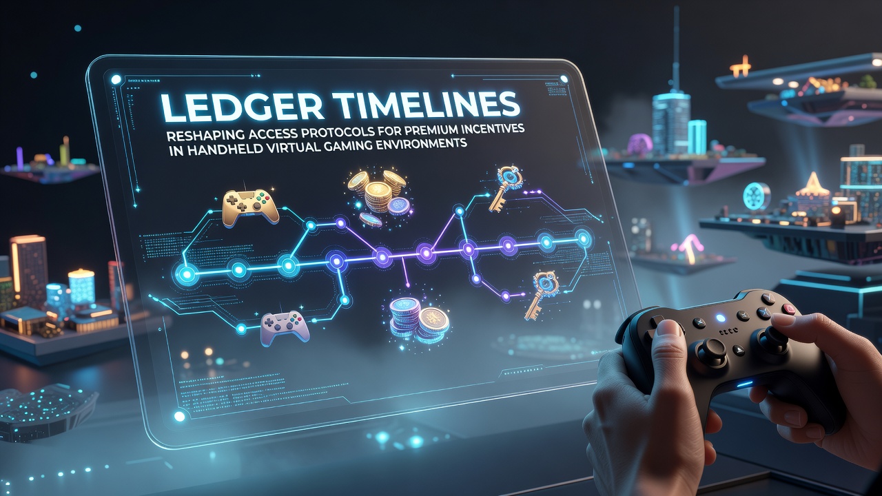 Blockchain ledger visualization showing transaction timelines in mobile gaming platforms