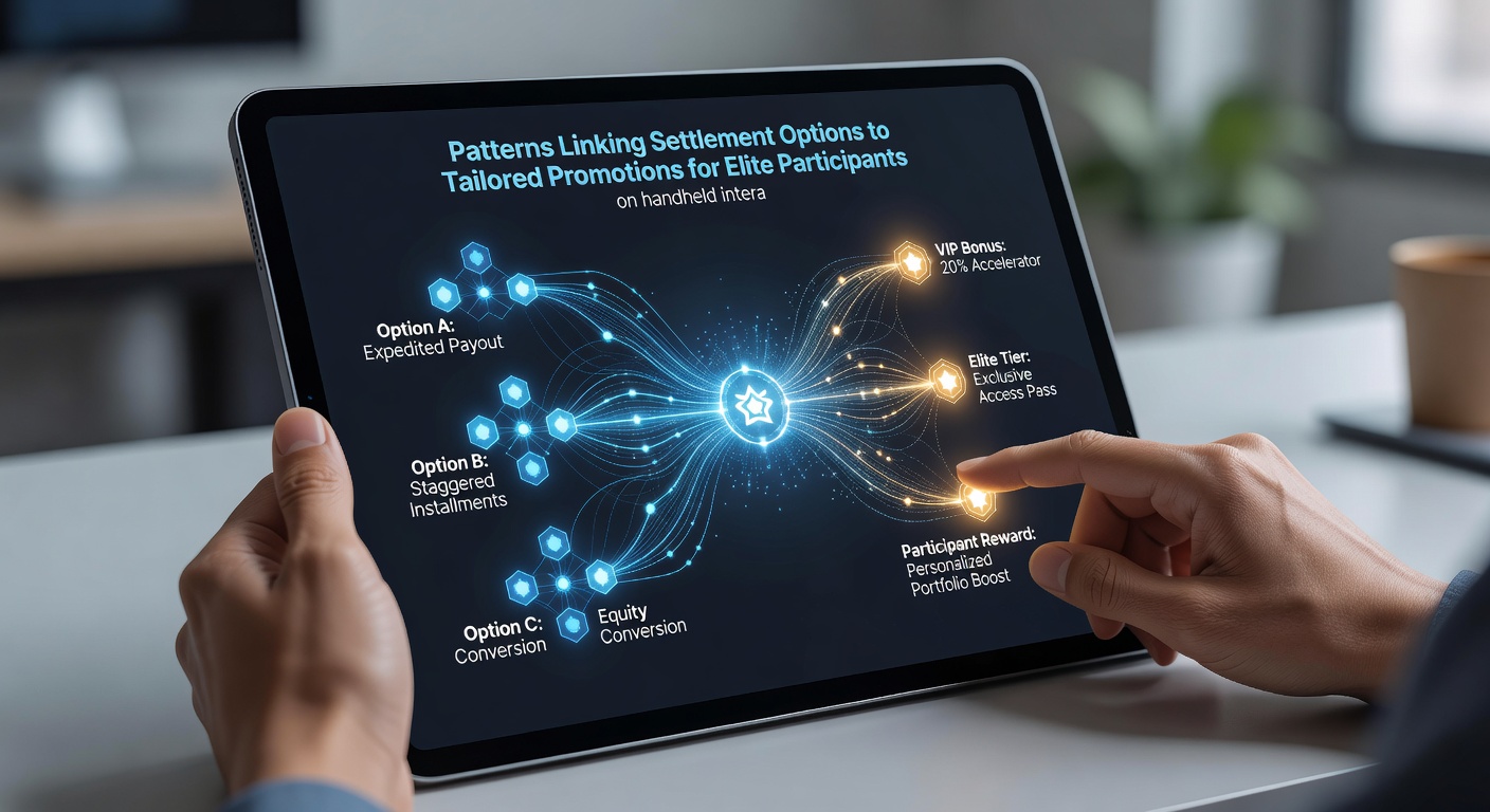 Elite participant dashboard displaying tailored promotions linked to settlement preferences on a mobile live dealer platform