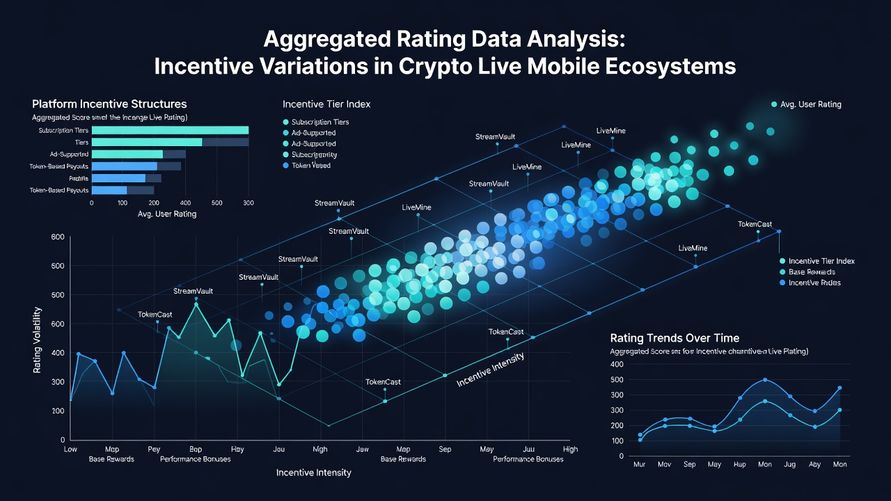 Mobile interface showing live dealer tables with overlaid incentive metrics and rating summaries